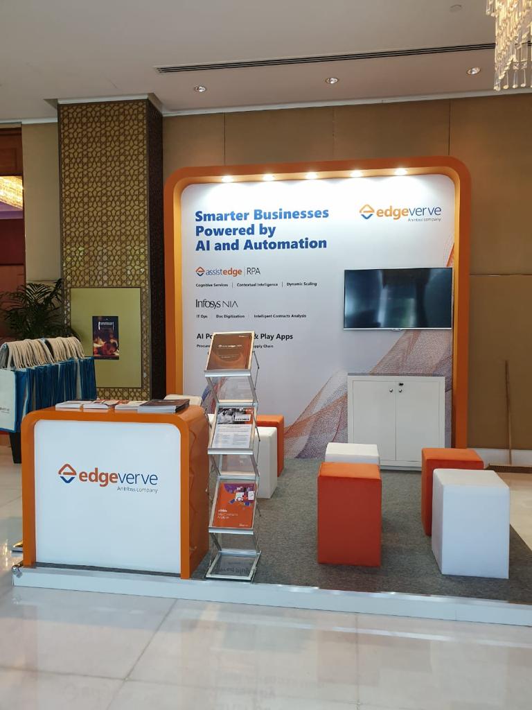 Premium exhibition space for leading company