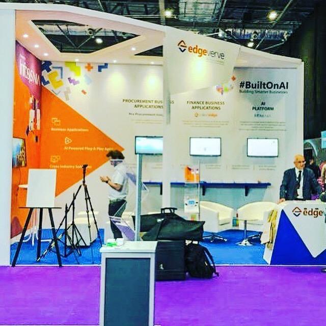 Booth with interactive virtual
                                                            reality experience